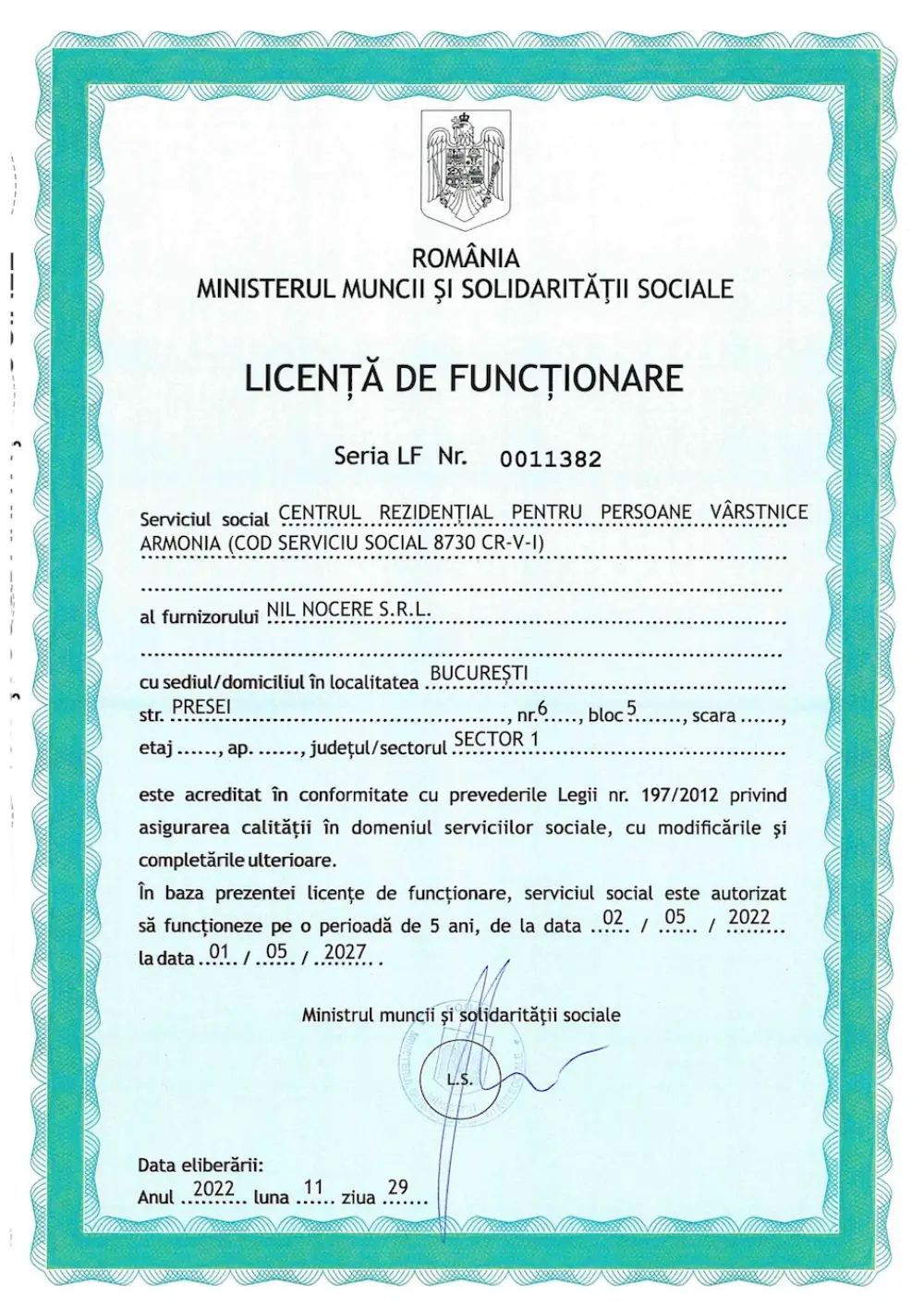 licenta-functionare-armonia